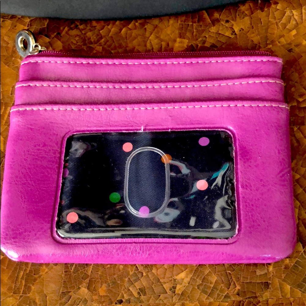NWOT purple wallet